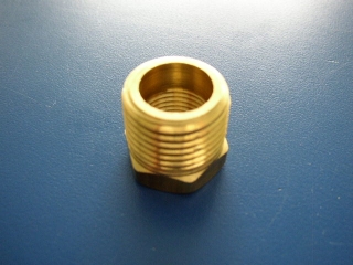 Adapter Öl Fitting - Adapter Oil Fitting  1/4NPT auf  1/8NPT